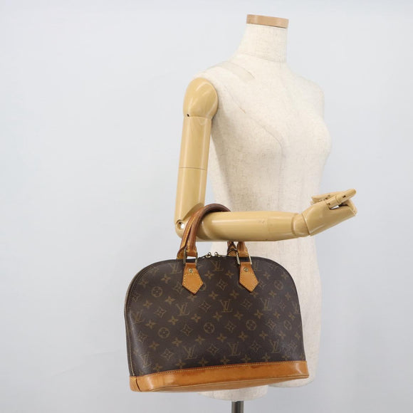 LOUIS VUITTON Monogram Alma Hand Bag M51130 LV Auth 189781