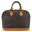 LOUIS VUITTON Monogram Alma Hand Bag M51130 LV Auth 189781-13