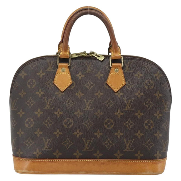 LOUIS VUITTON Monogram Alma Hand Bag M51130 LV Auth 189781