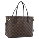 LOUIS VUITTON Damier Ebene Neverfull PM Tote Bag N51109 LV Auth 189782-1