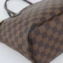 LOUIS VUITTON Damier Ebene Neverfull PM Tote Bag N51109 LV Auth 189782-18