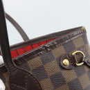 LOUIS VUITTON Damier Ebene Neverfull PM Tote Bag N51109 LV Auth 189782-8