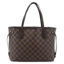 LOUIS VUITTON Damier Ebene Neverfull PM Tote Bag N51109 LV Auth 189782-13