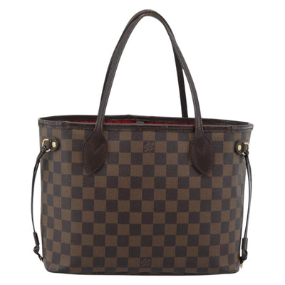 LOUIS VUITTON Damier Ebene Neverfull PM Tote Bag N51109 LV Auth 189782 - 0