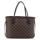 LOUIS VUITTON Damier Ebene Neverfull PM Tote Bag N51109 LV Auth 189782-2