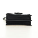 LOUIS VUITTON Daufine MINI Bag Tweed Black Silver M55491 LV Auth 189783SAM-5
