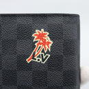 LOUIS VUITTON Damier Graphite Porte Feuille Brother Long Wallet LV Auth 189789M-19