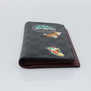 LOUIS VUITTON Damier Graphite Porte Feuille Brother Long Wallet LV Auth 189789M-6