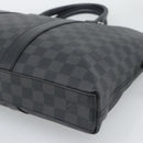 LOUIS VUITTON Damier Graphite Anton Briefcase N40024 LV Auth 189790V-9