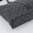 LOUIS VUITTON Damier Graphite Anton Briefcase N40024 LV Auth 189790V-16