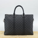 LOUIS VUITTON Damier Graphite Anton Briefcase N40024 LV Auth 189790V-12