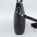 LOUIS VUITTON Damier Graphite Anton Briefcase N40024 LV Auth 189790V-3