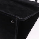 CHANEL Matelasse Chain Shoulder Bag Velor Black CC Auth 189792A-11