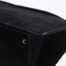 CHANEL Matelasse Chain Shoulder Bag Velor Black CC Auth 189792A-13