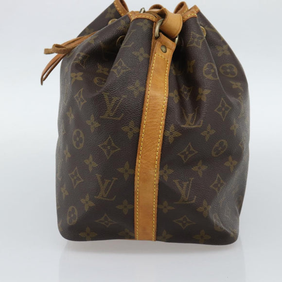LOUIS VUITTON Monogram Petit Noe Shoulder Bag M42226 LV Auth 189793A