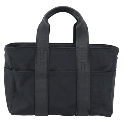 HERMES Acape Luco PM Hand Bag Nylon Black Auth 189796 - 0