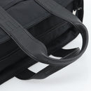 HERMES Acape Luco PM Hand Bag Nylon Black Auth 189796-7