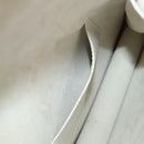 Christian Dior Bobby Shoulder Bag Leather White Gold Auth 189798M-28