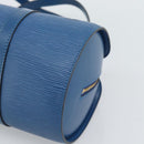 LOUIS VUITTON Epi Soufflot Hand Bag Blue M52225 LV Auth 189801A-9