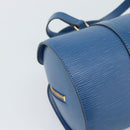 LOUIS VUITTON Epi Soufflot Hand Bag Blue M52225 LV Auth 189801A-16