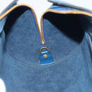 LOUIS VUITTON Epi Soufflot Hand Bag Blue M52225 LV Auth 189801A-20