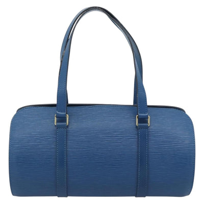 LOUIS VUITTON Epi Soufflot Hand Bag Blue M52225 LV Auth 189801A - 0