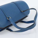 LOUIS VUITTON Epi Soufflot Hand Bag Blue M52225 LV Auth 189801A-7
