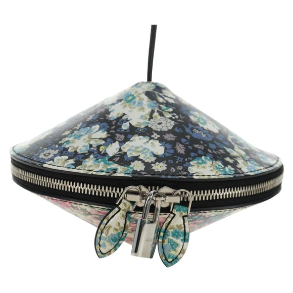 LOUIS VUITTON Tupi Hand Bag Calf Skin Multicolor Silver LV Auth 189805SAM