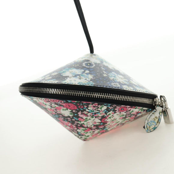 LOUIS VUITTON Tupi Hand Bag Calf Skin Multicolor Silver LV Auth 189805SAM