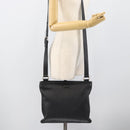 GUCCI GG Canvas Guccissima Shoulder Bag Leather Black Gold 201446 Auth 189806-22
