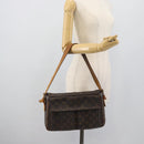 LOUIS VUITTON Monogram Viva Cite GM Shoulder Bag M51163 LV Auth 189808-23
