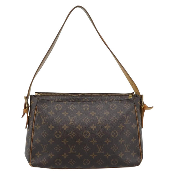 LOUIS VUITTON Monogram Viva Cite GM Shoulder Bag M51163 LV Auth 189808