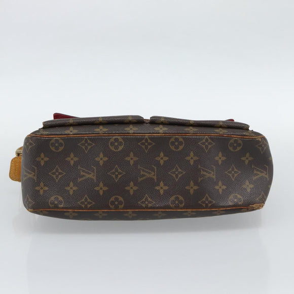 LOUIS VUITTON Monogram Viva Cite GM Shoulder Bag M51163 LV Auth 189808