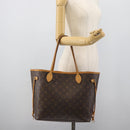 LOUIS VUITTON Monogram Neverfull MM Tote Bag M40156 LV Auth 189812A-21