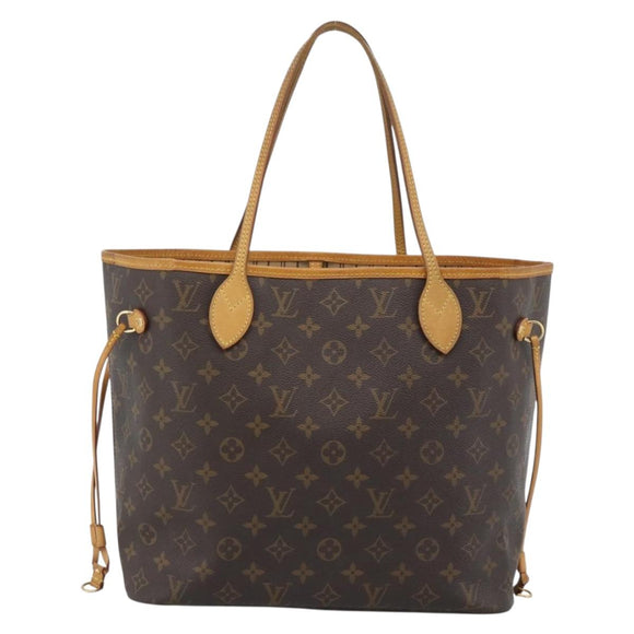 LOUIS VUITTON Monogram Neverfull MM Tote Bag M40156 LV Auth 189812A