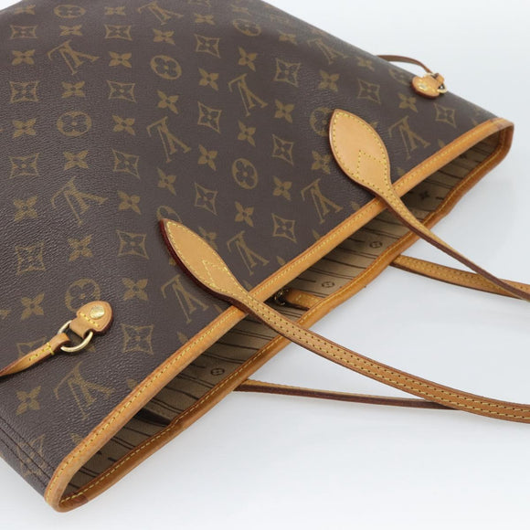 LOUIS VUITTON Monogram Neverfull MM Tote Bag M40156 LV Auth 189812A