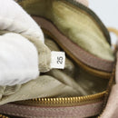 PRADA Chain Shoulder Bag Vittero Dino Leather Pink Gold Auth 189816A-12