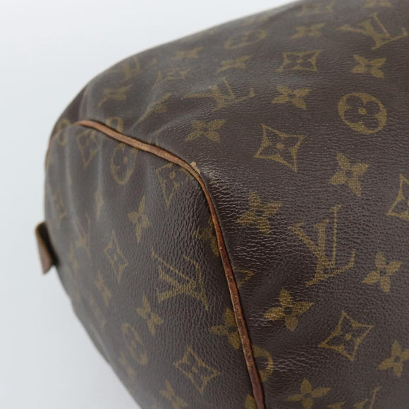 LOUIS VUITTON Monogram Speedy 30 Hand Bag M41526 LV Auth 189818