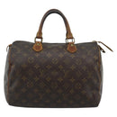 LOUIS VUITTON Monogram Speedy 30 Hand Bag M41526 LV Auth 189818-13