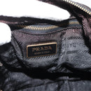 PRADA Chain Shoulder Bag Nylon Black Auth 189819A-19
