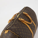 LOUIS VUITTON Monogram Keepall 50 Boston Bag M41426 LV Auth 189820V-6