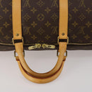 LOUIS VUITTON Monogram Keepall 50 Boston Bag M41426 LV Auth 189820V-7