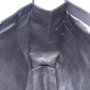 CHANEL Chain Shoulder Tote Bag Lamb Skin Black Gold CC Auth 189822V-16