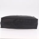 CHANEL Chain Shoulder Tote Bag Lamb Skin Black Gold CC Auth 189822V-9