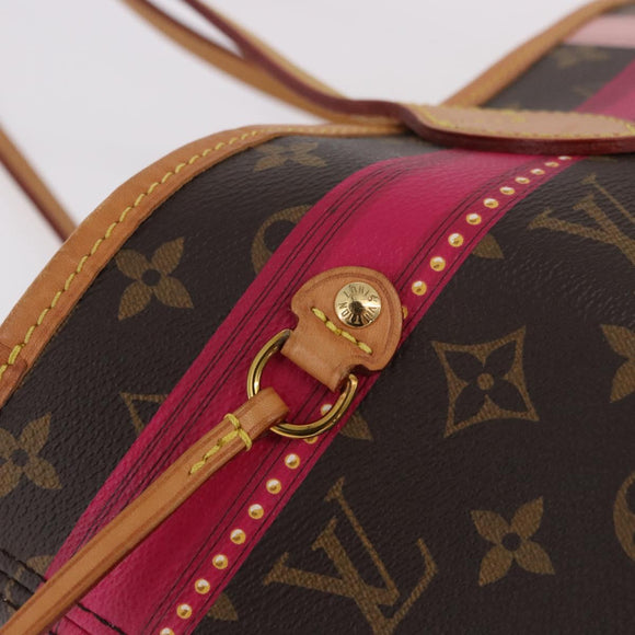 LOUIS VUITTON Summer Trunk Collectie Neverfull MM Tas M41390 LV Auth 189826SV