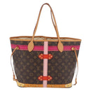 LOUIS VUITTON Summer Trunk Collectie Neverfull MM Tas M41390 LV Auth 189826SV-2