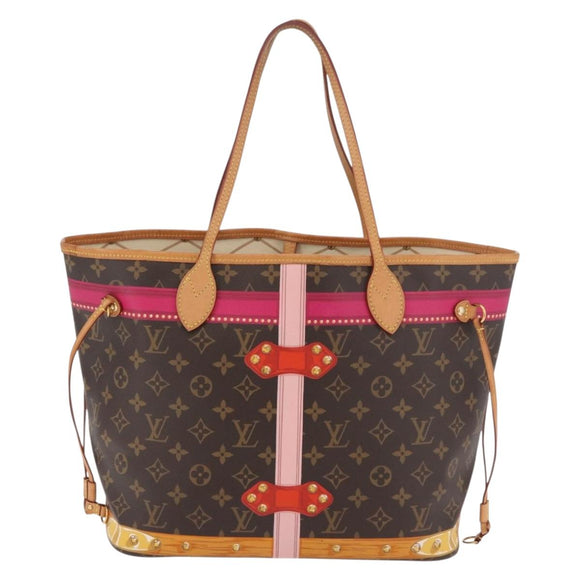 LOUIS VUITTON Summer Trunk Collectie Neverfull MM Tas M41390 LV Auth 189826SV