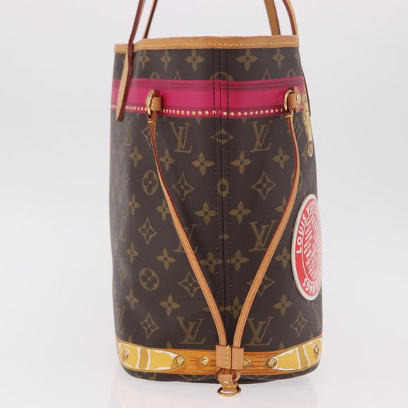 LOUIS VUITTON Summer Trunk Collectie Neverfull MM Tas M41390 LV Auth 189826SV