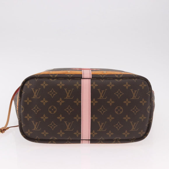 LOUIS VUITTON Summer Trunk Collectie Neverfull MM Tas M41390 LV Auth 189826SV