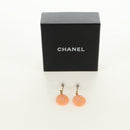 CHANEL COCO Mark Pierce plastic Pink CC Auth 189827M-12